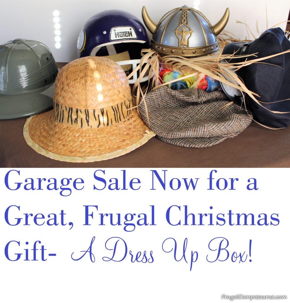 The Dress Up Box Garage Sale Now, for a Frugal Christmas Present