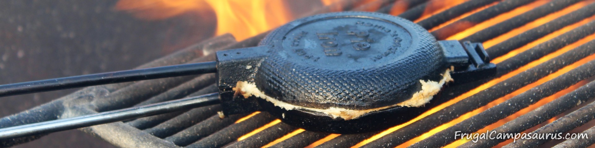 Campfire pie irons hit different. : r/castiron