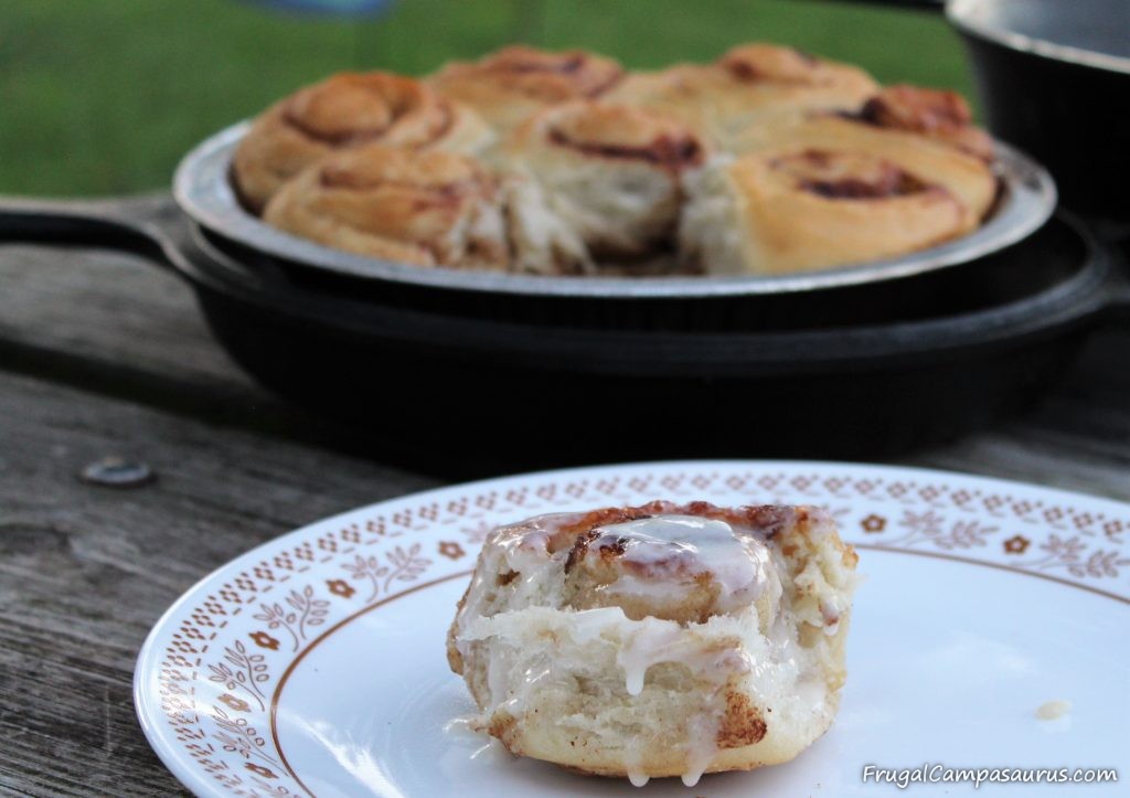 New (to me) Dutch Oven Cooking Method= Delicious Cinnamon Rolls