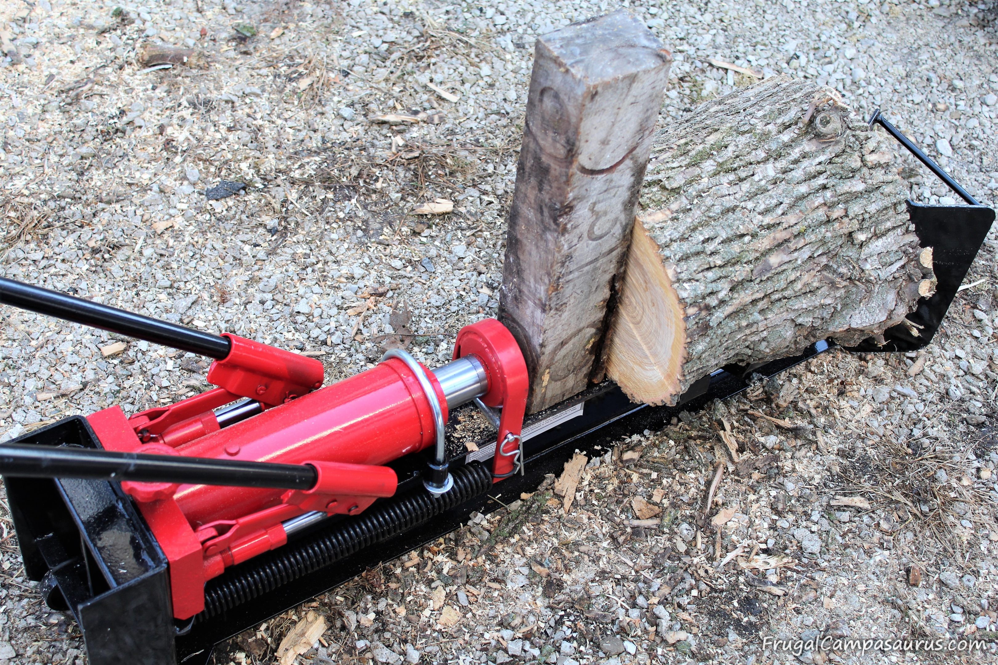 A Manual Log Splitter Review: An Easy Way to Get Ready for Camping - Frugal  Campasaurus