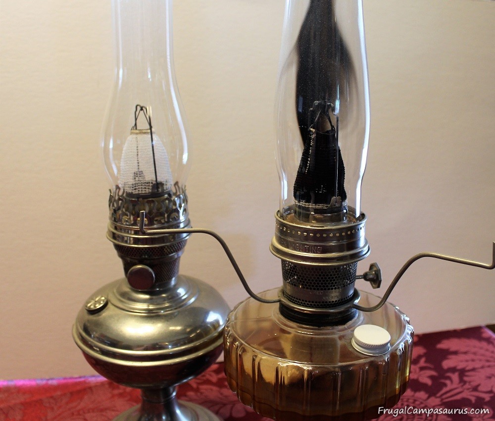 aladdin gas mantle lamp