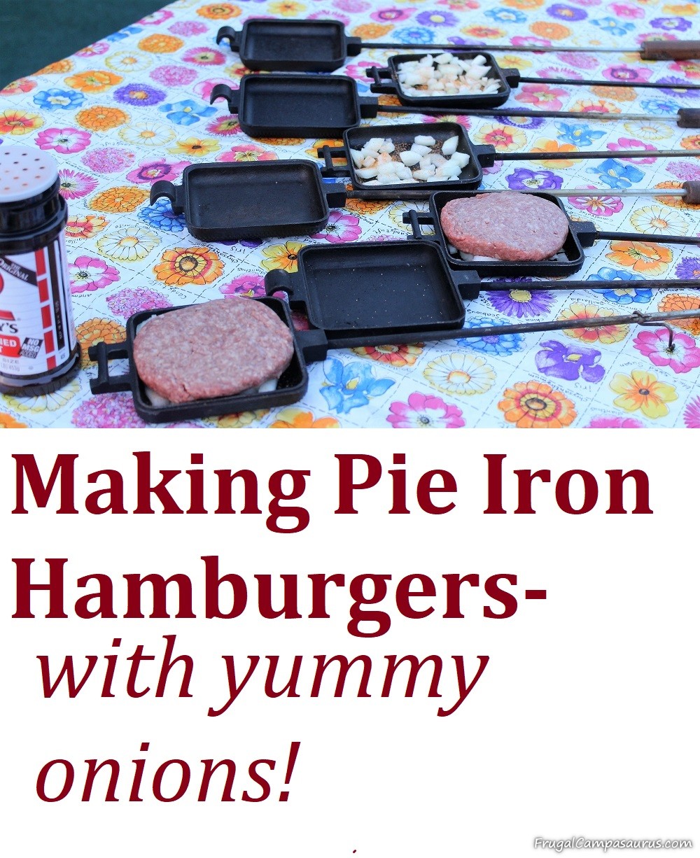 Mountain Pie Maker, Cast Iron - Hamburger Grill